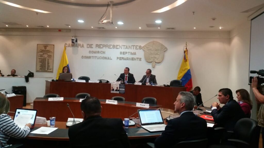 La ponencia de reforma pensional llegó a la comisión séptima de la Cámara de representantes