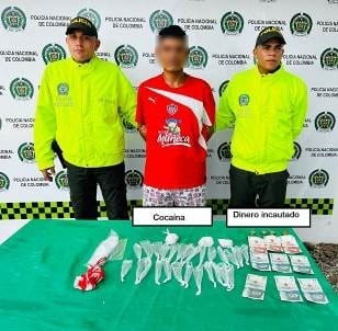Una persona fue capturada por tráfico, fabricación o porte de estupefacientes en el municipio de codazzi