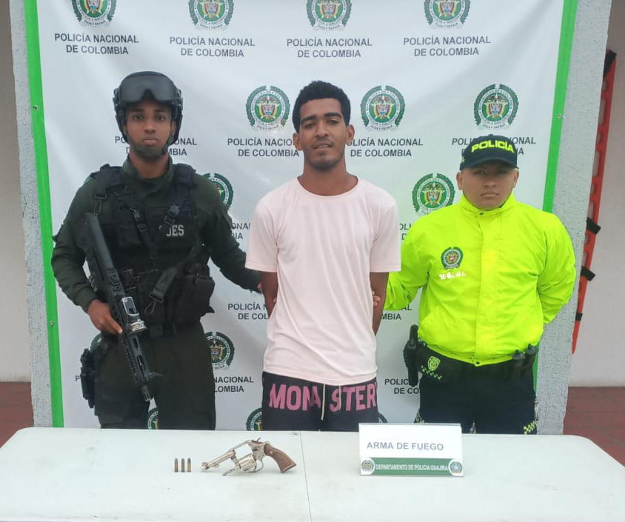 Capturado alias ‘pirry’ en maicao, que estaría involucrado en actividades delictivas que afectaban la seguridad ciudadana