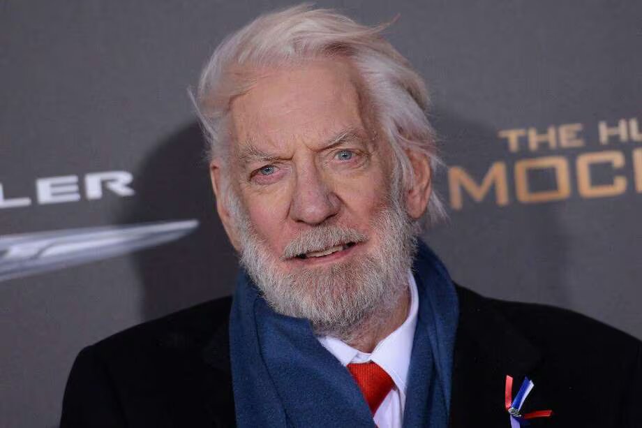 A sus 88 años falleció el actor canadiense donald sutherland