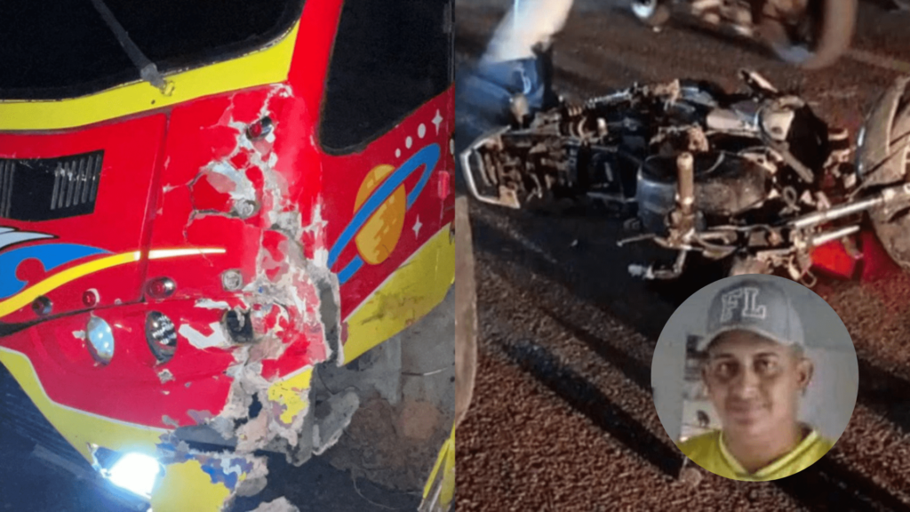 Un motociclista murió en un accidente de tránsito en la vía que comunica a Sabanagrande y santo tomás