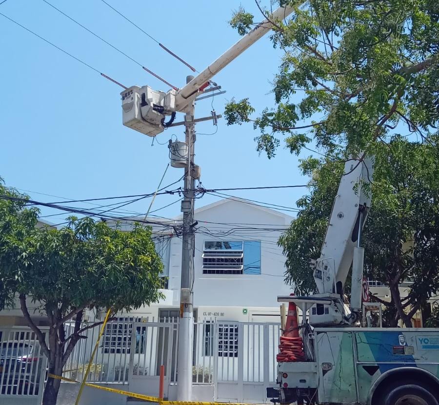 Air-e ejecutará labores eléctricas en sectores de villa santos y los alpes