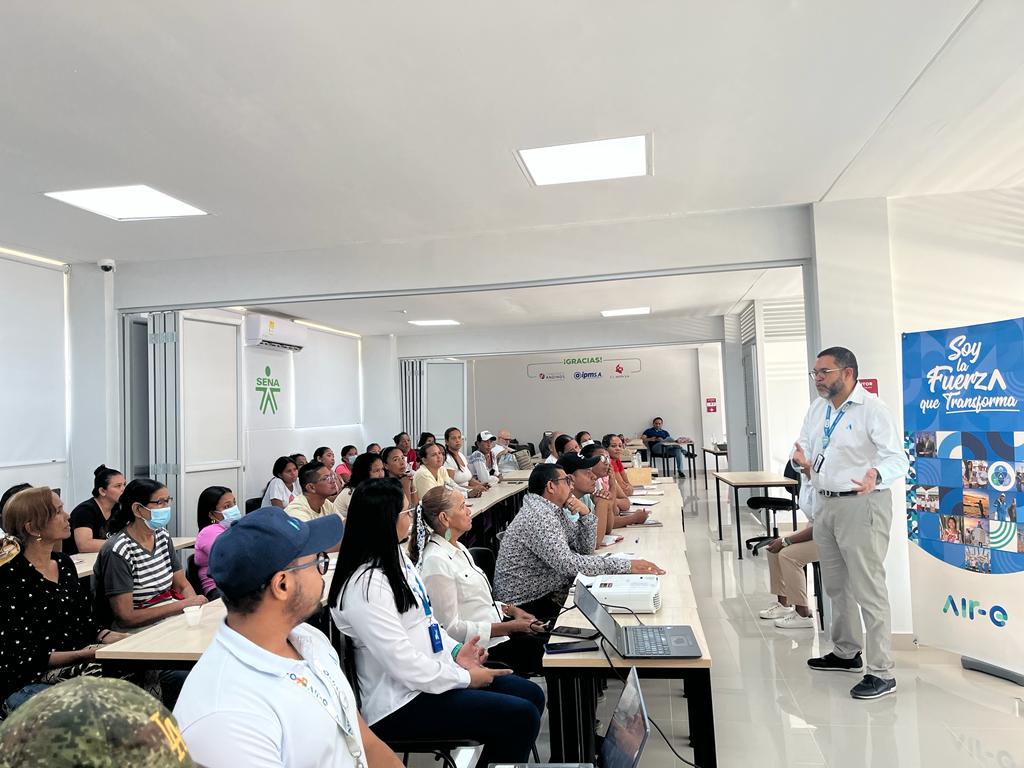 Air-e fomenta la formación de líderes comunitarios de Atlántico, Magdalena y la Guajira