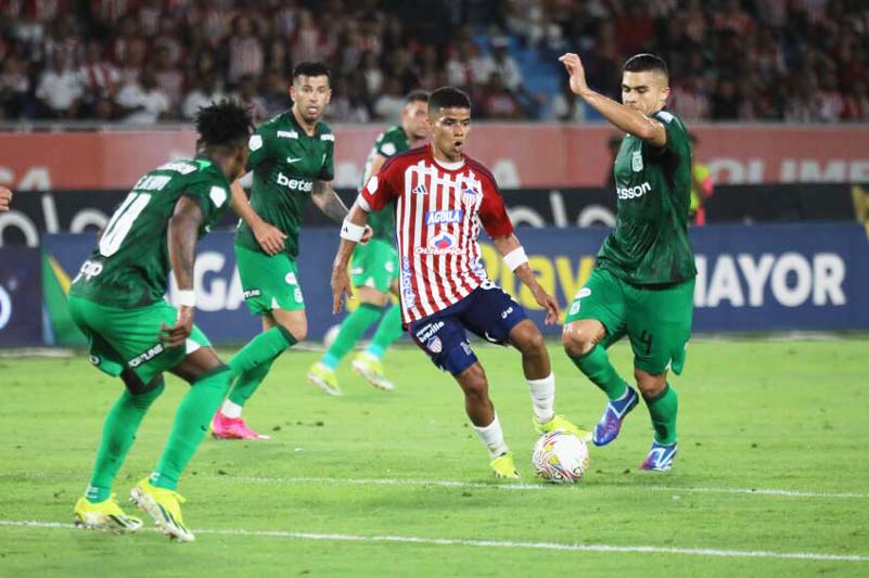 Fue ratificada la decisión de otorgarle los puntos a Junior del partido ante nacional
