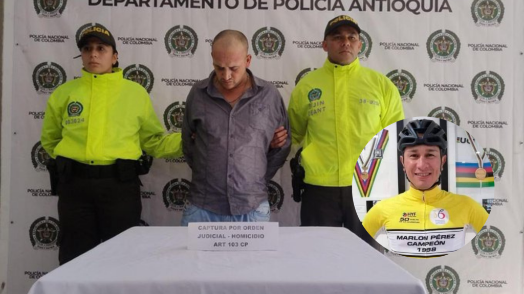 Fue capturado el presunto asesino del exciclista marlon pérez