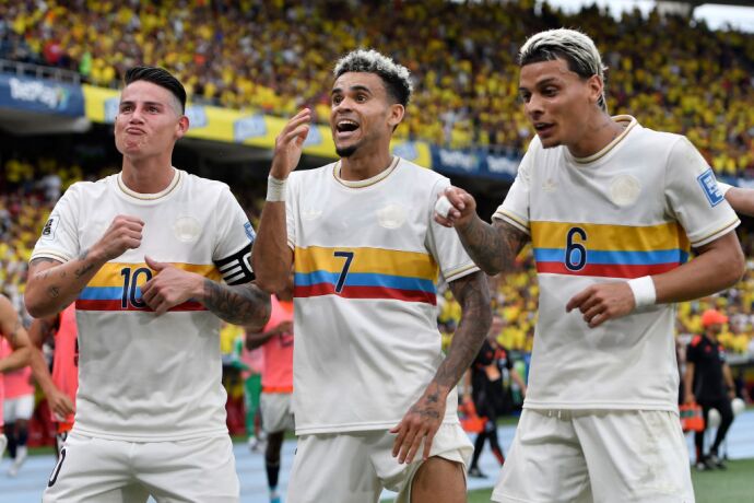 Colombia ganó, goleó y gustó