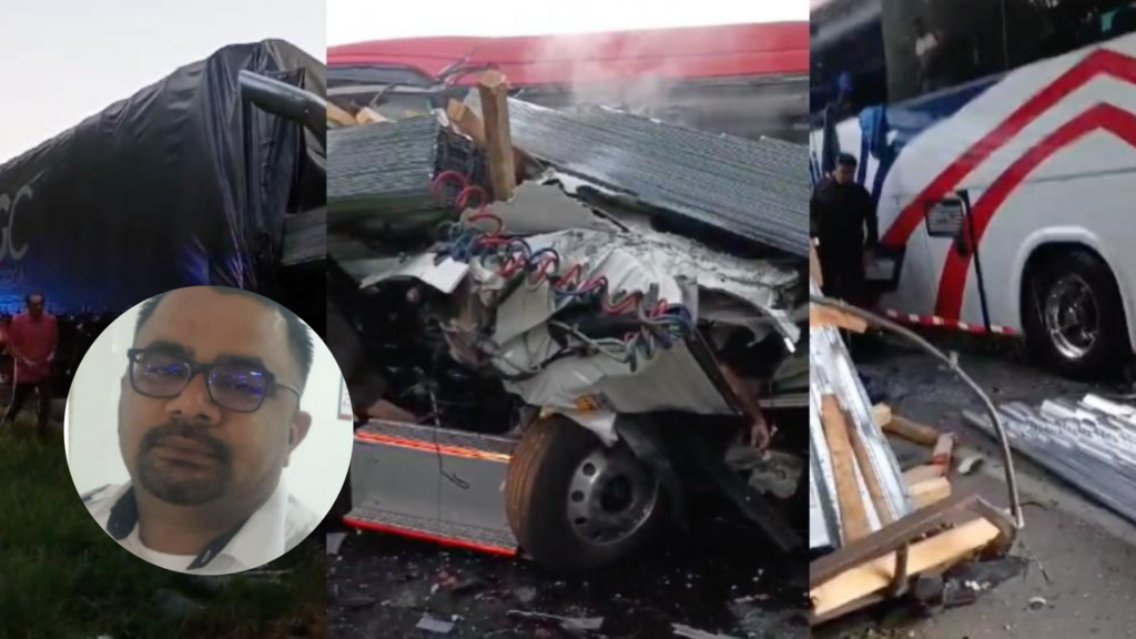 Los dos conductores y un pasajero son las víctimas mortales del accidente en la troncal del Caribe