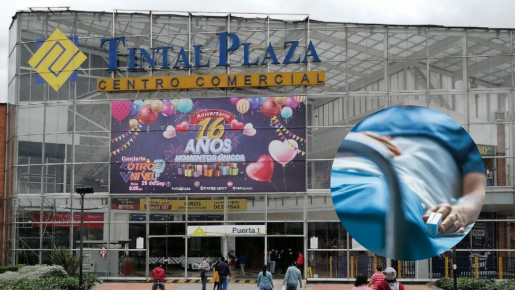Un aficionado de nacional sufrió un accidente en tintal plaza y ahora tiene muerte cerebral
