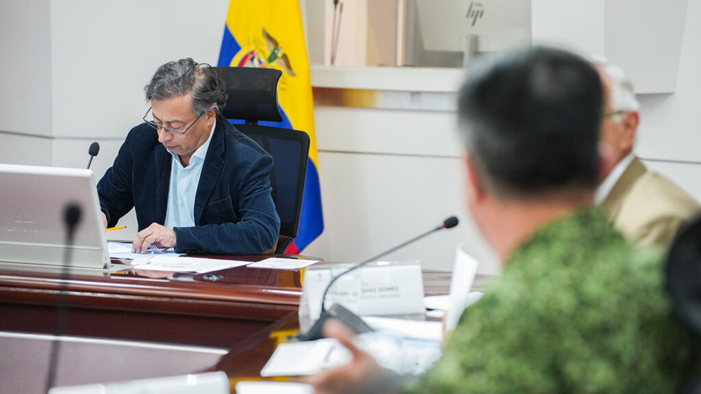 El presidente petro decretó conmoción interior en la región del catatumbo