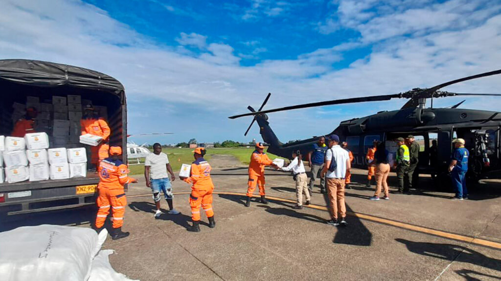 Más de 37 mil familias en el chocó afectadas por fuertes lluvias recibieron asistencia humanitaria del gobierno nacional