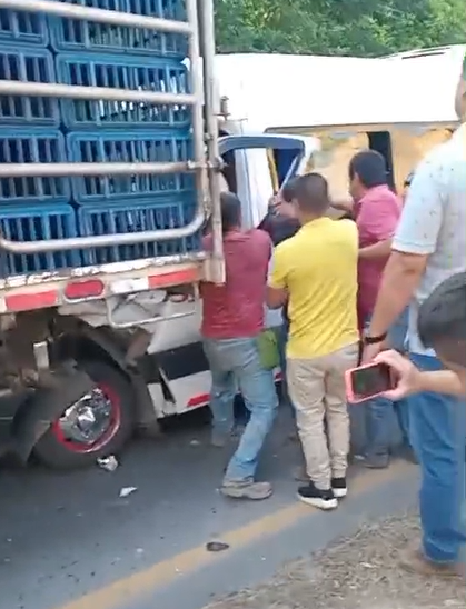 Doce personas resultaron heridas en un accidente de tránsito en el departamento de santander