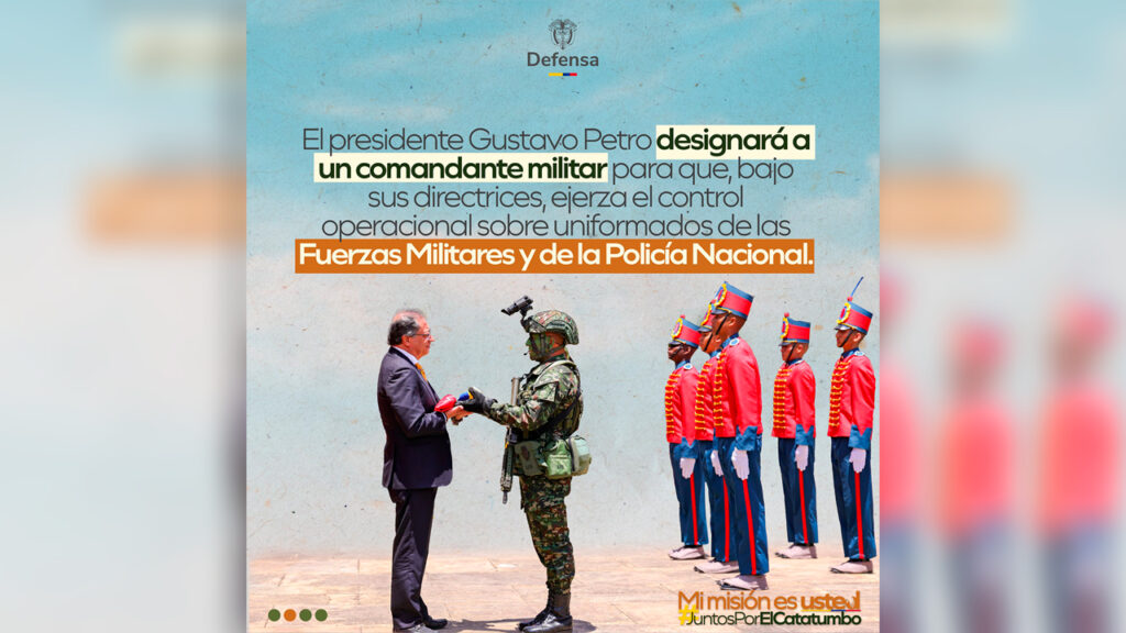 Gobierno designará comandante militar para coordinar operaciones en el catatumbo y cúcuta
