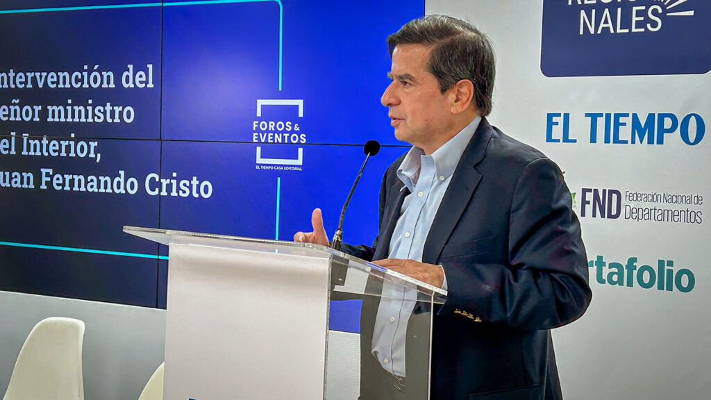 “Sin resolver las brechas territoriales, no habrá seguridad ni paz verdadera”: ministro del interior