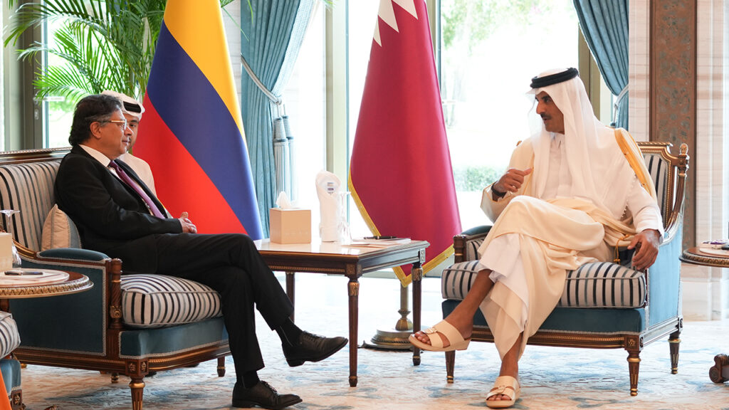 Petro pidió intermediación al emir de qatar para la liberación del ciudadano colombo-israelí elkana bohbot