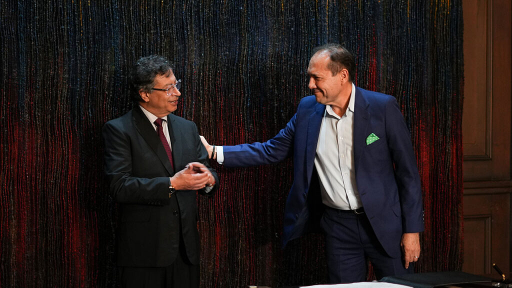 El presidente petro nombró a antonio sanguino como nuevo ministro de trabajo