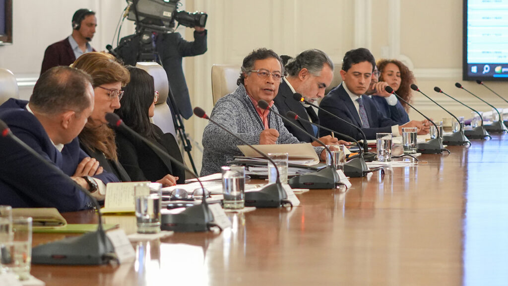 En consejo de ministros, presidente petro hizo un llamado a la unidad en su gabinete