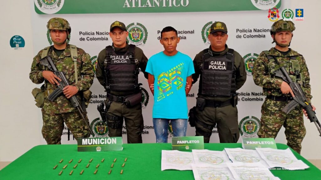 Fue enviado a la cárcel un hombre capturado en el Atlántico portando munición privativa