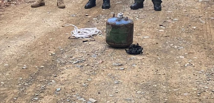Ejército nacional neutralizó un artefacto explosivo improvisado instalado por el ELN en Cesar