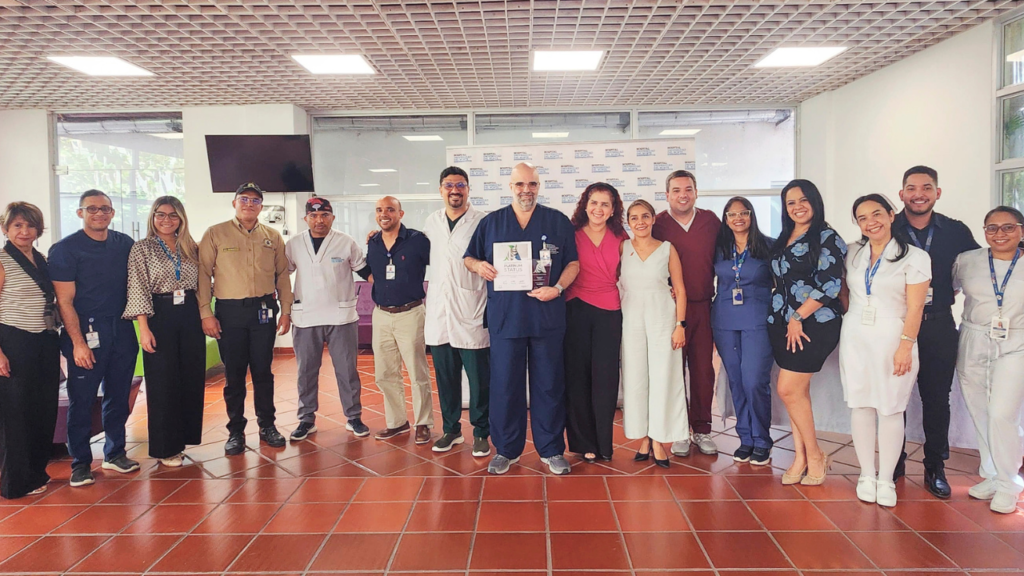 Hospital universidad del norte, primera institución de salud en Soledad en alcanzar la categoría platino en los premios wso angels 2024