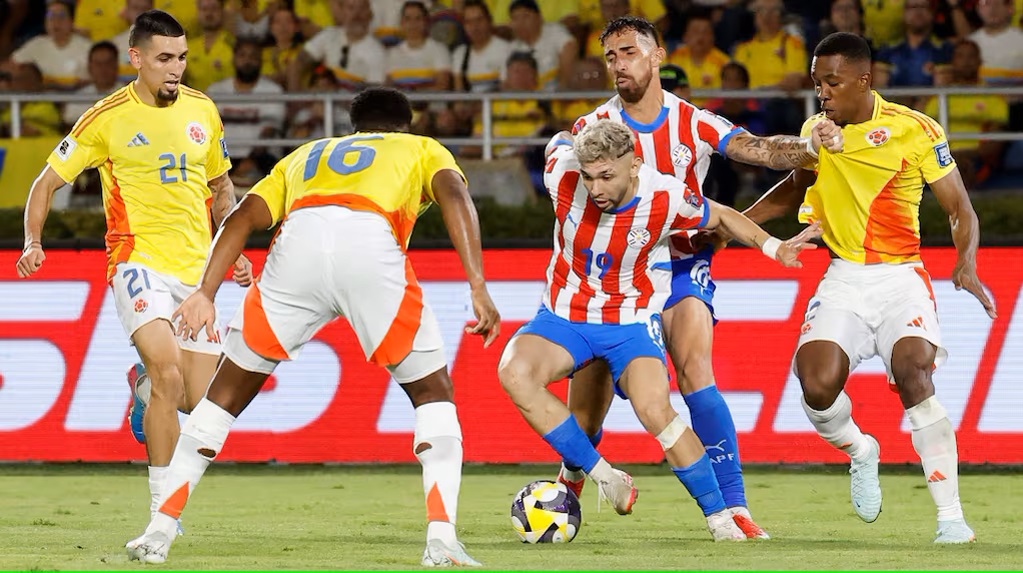 Colombia se asusta en casa y deja escapar puntos importantes ante Paraguay