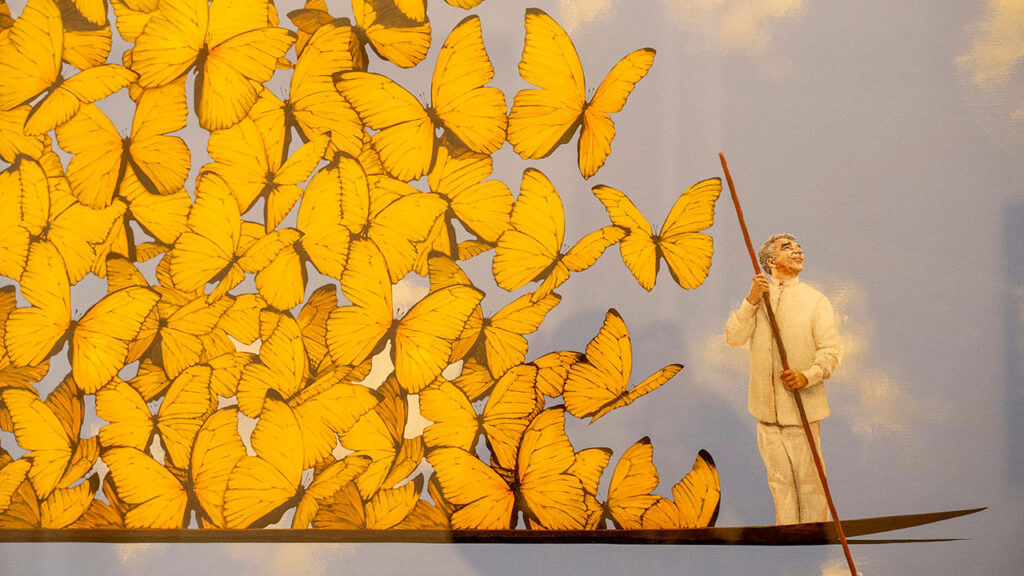 Homenaje a Gabo, el nobel de Macondo, crece en la Casa de Nariño, desde ayer abrió exposición