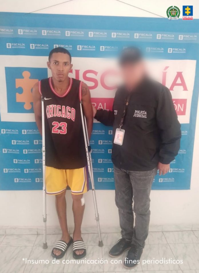 Fue enviado a la cárcel un presunto miembro del ‘Clan del Golfo’, señalado de un homicidio en Corozal