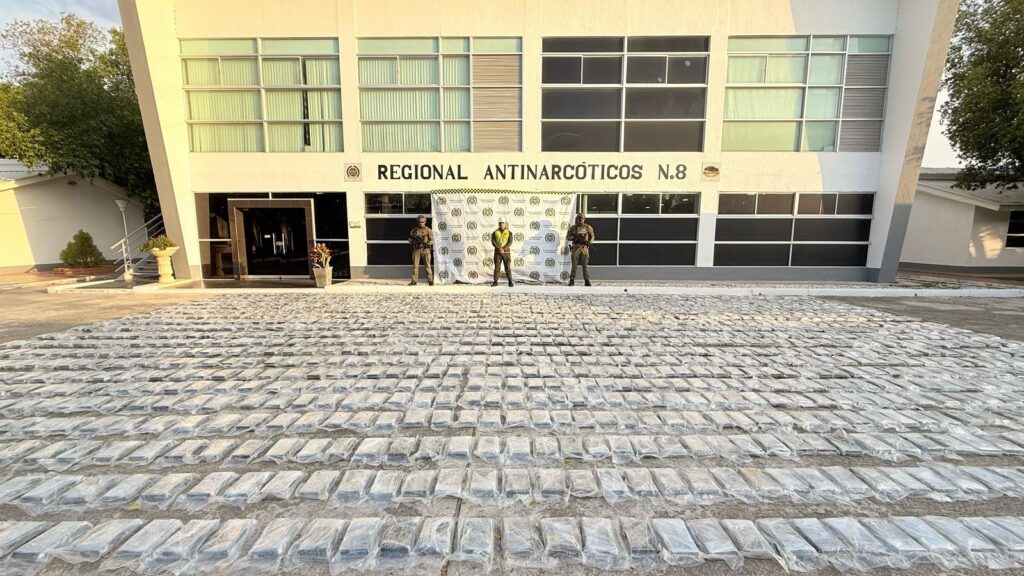 Más de 1.000 kilos de cocaína fueron incautados en Santa Marta
