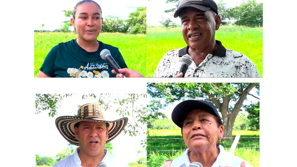 Campesinos de La Gloria, Cesar, agradecieron al presidente Petro la entrega de la hacienda El Amparo