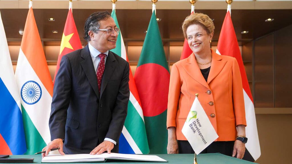 Colombia radicó formalmente en China solicitud de ingreso al banco de los BRICS
