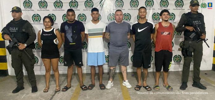 Seis personas señaladas del delito de extorsión a comerciantes en Soledad fueron enviadas a la cárcel