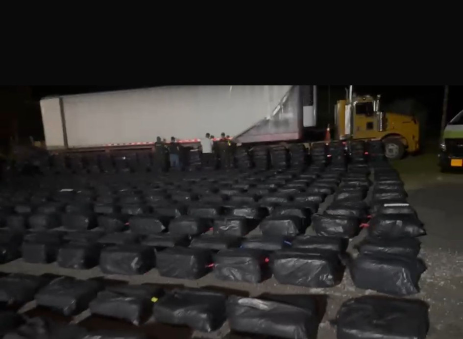 Incautado el cargamento de marihuana más grande en los últimos años en Caldas