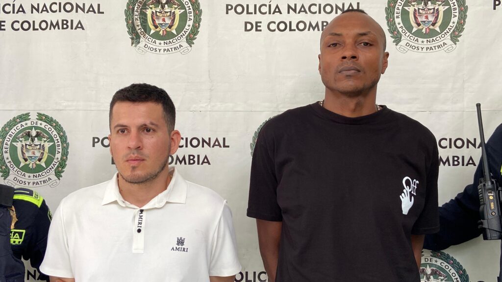 Así fue la captura de los dos sujetos señalados de perpetrar un ataque a bala en el barrio Villa Santos