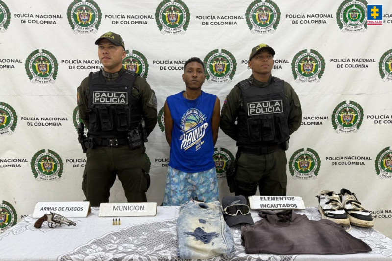 Cayó alias ‘El Flaco’, que es señalado como uno de los cerebros del ‘plan pistola’ contra la Fuerza Pública