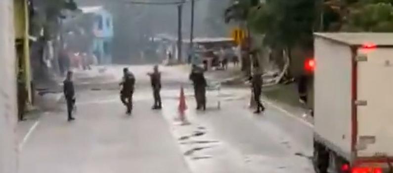Un ataque terrorista fue perpetrado en Puerto Valdivia en las últimas horas