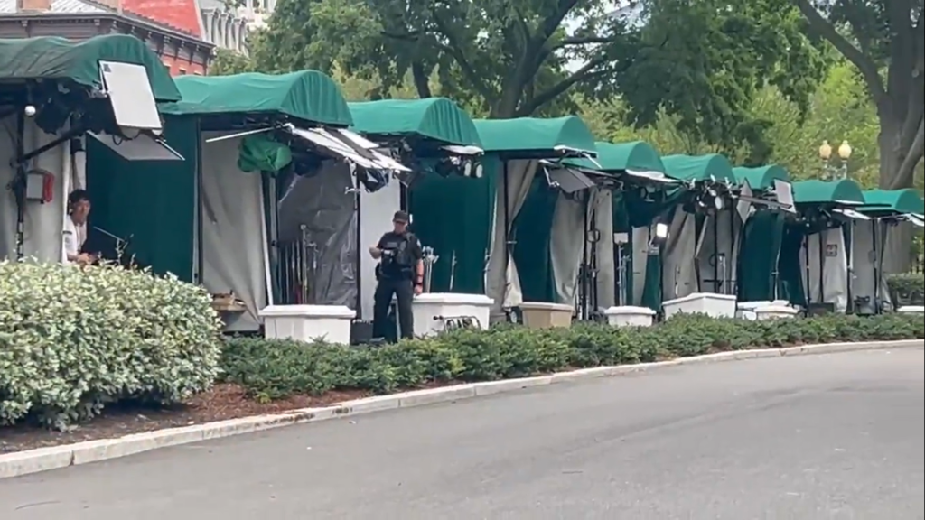 El Servicio Secreto cerró el North Lawn de la Casa Blanca de forma inesperada
