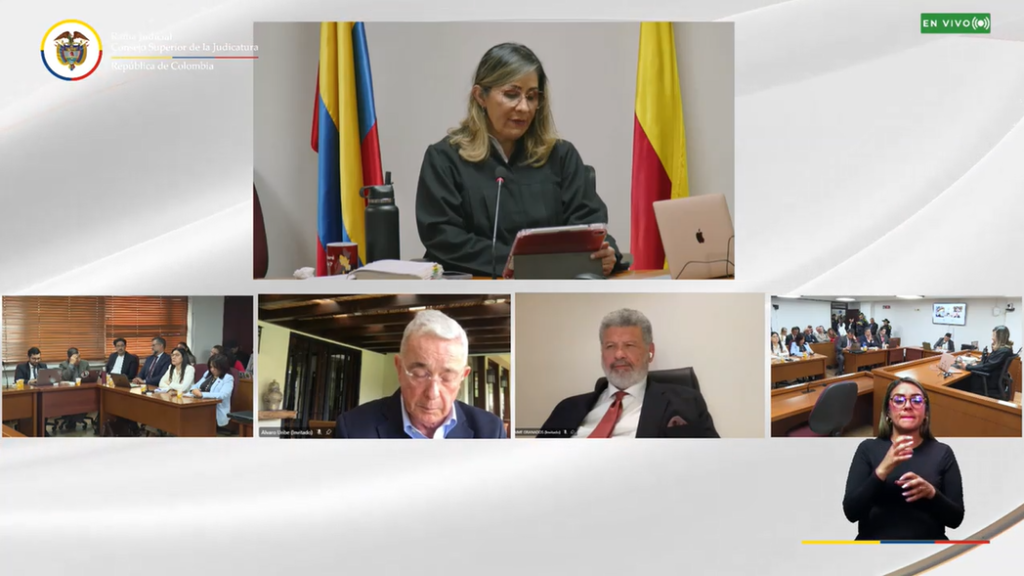 La jueza Sandra Heredia acreditó el delito de soborno a testigos en el caso en contra del expresidente Uribe