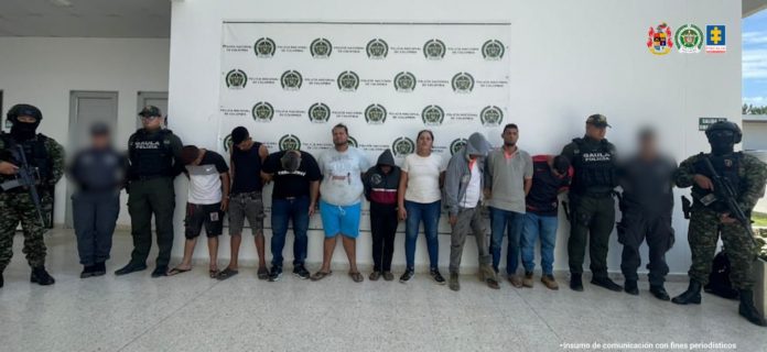 Fueron judicializados en Valledupar nueve presuntos miembros del ‘Clan del Golfo’