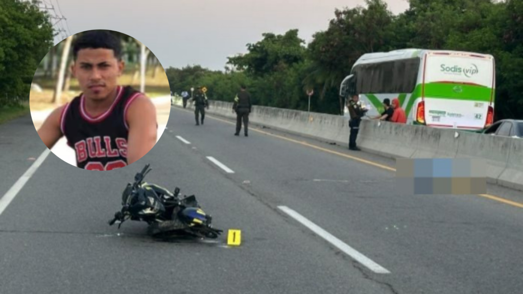 Un motociclista perdió la vida al chocar contra un taxi en la Circunvalar de la Prosperidad