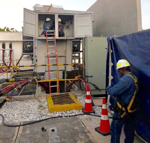 Mantenimiento eléctrico preventivo en el sur del del Atlántico