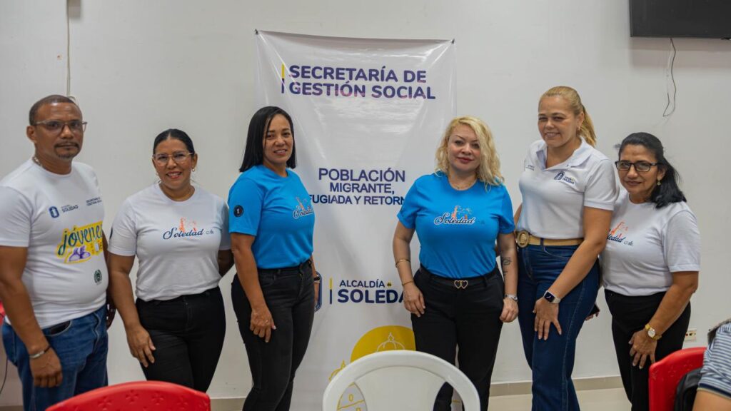 Gran jornada institucional en Soledad beneficia a más de 130 personas migrantes, retornadas y refugiadas