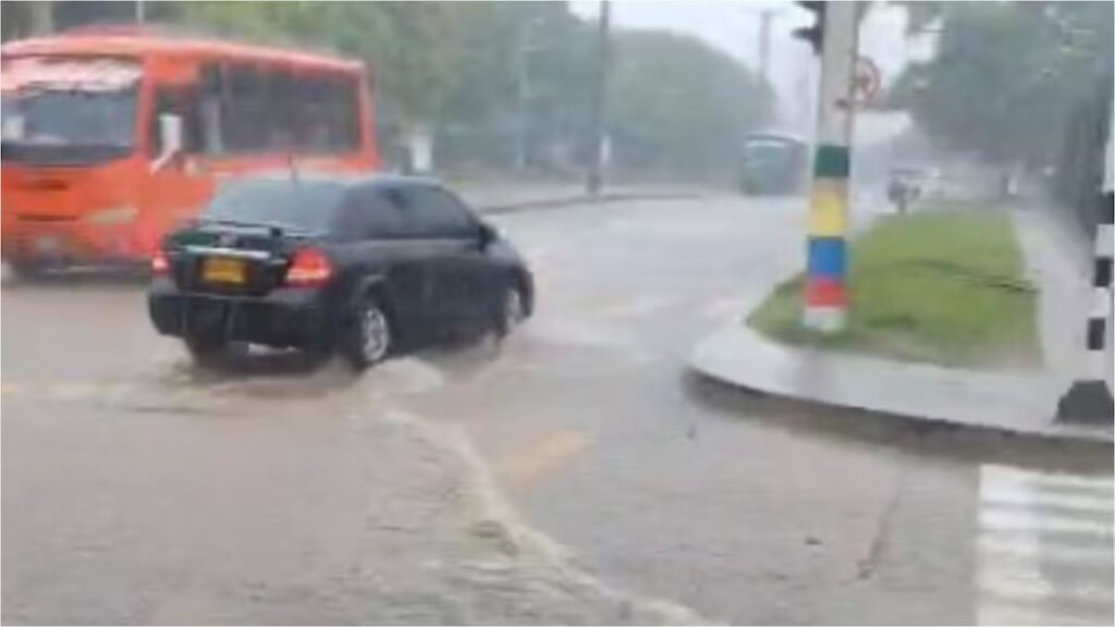 Fuertes lluvias se reportaron en Barranquilla y su área metropolitana