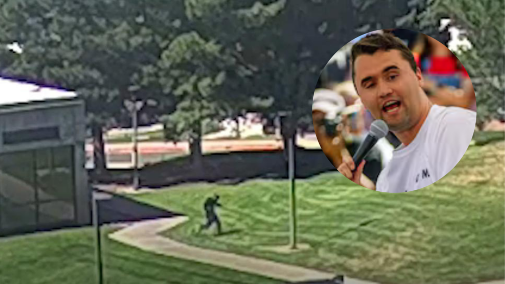 Fue revelado un vídeo del presunto tirador que le disparó a Charlie Kirk