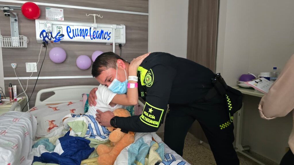 La Policía Nacional llevó esperanza a niños y niñas en Barranquilla