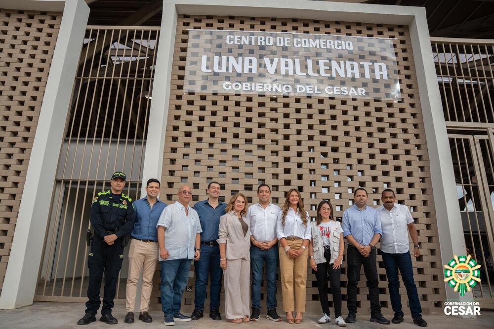 Centro de Comercio Luna Vallenata, otra obra del Gobierno del Cesar catalogada como referente nacional