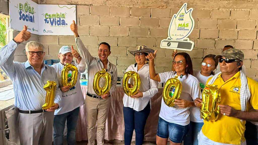 Programa Gas Social del Grupo Ecopetrol superó las 100 mil conexiones en 20 departamentos