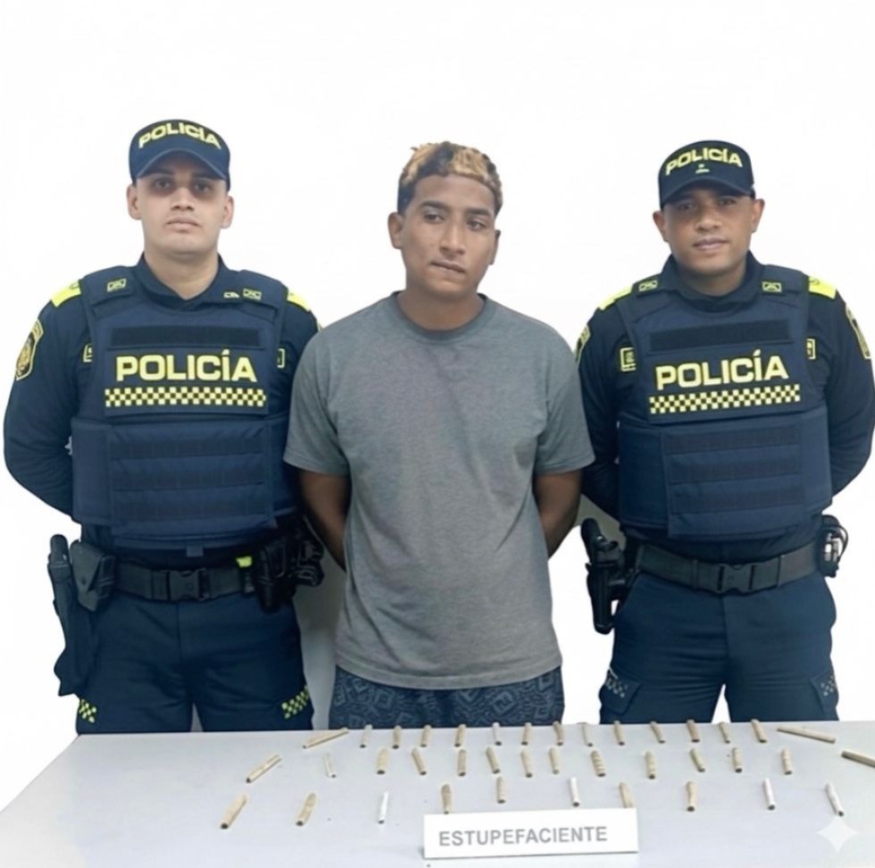 Captura de sujeto por tráfico, fabricación o porte de estupefacientes en Soledad
