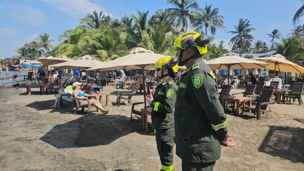 La Policía Nacional fortalece acciones preventivas durante la temporada de vacaciones en Puerto Colombia