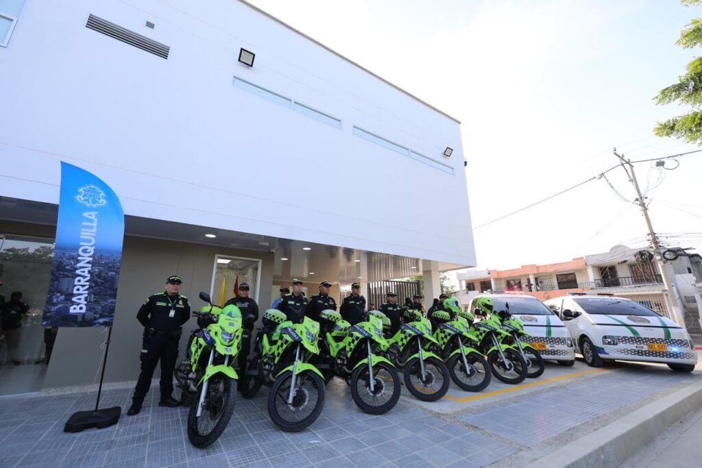 Alcalde Char entrega megaestación de Policía Rebolo: más seguridad para el suroriente de Barranquilla