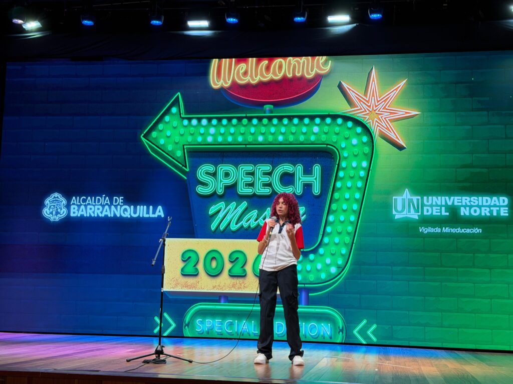 Estudiantes de colegios oficiales brillaron con su talento bilingüe en la final del Uninorte Speech Master Special Edition 2026