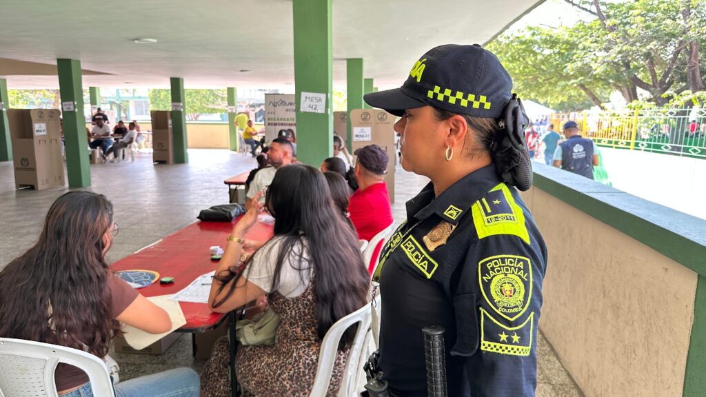 Dispositivo de seguridad para la jornada electoral en Barranquilla y su área metropolitana